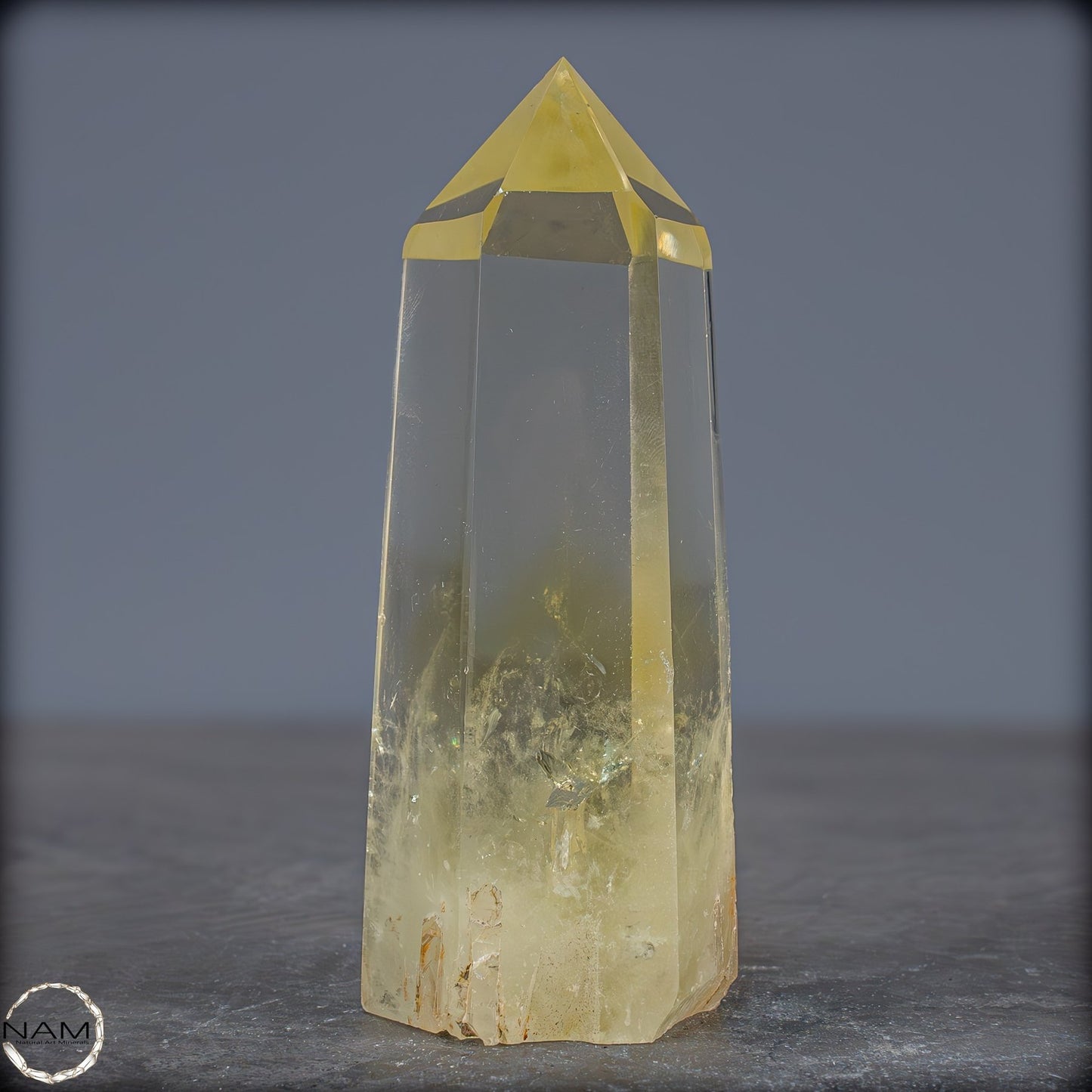 Top Qualität Transparenter Citrin Kristall - Brasilien - 349,57g