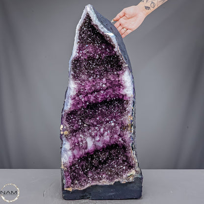 Amethyst-Druse–Naturkunst voller Kristallenergie- 41568,29g