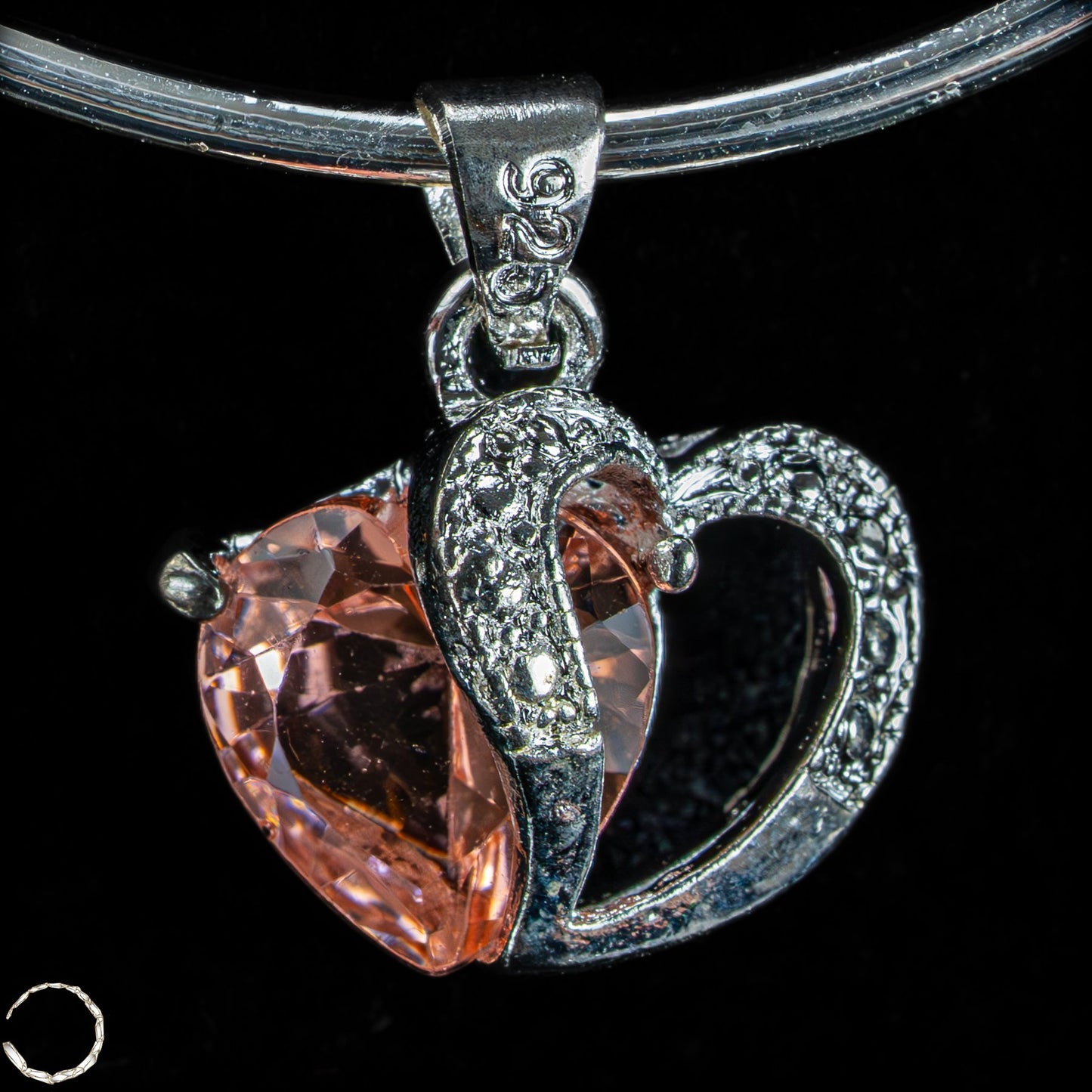 Topas Herzanhänger aus 925er Silber Mystische Perfektion - 2,05g 10,25ct