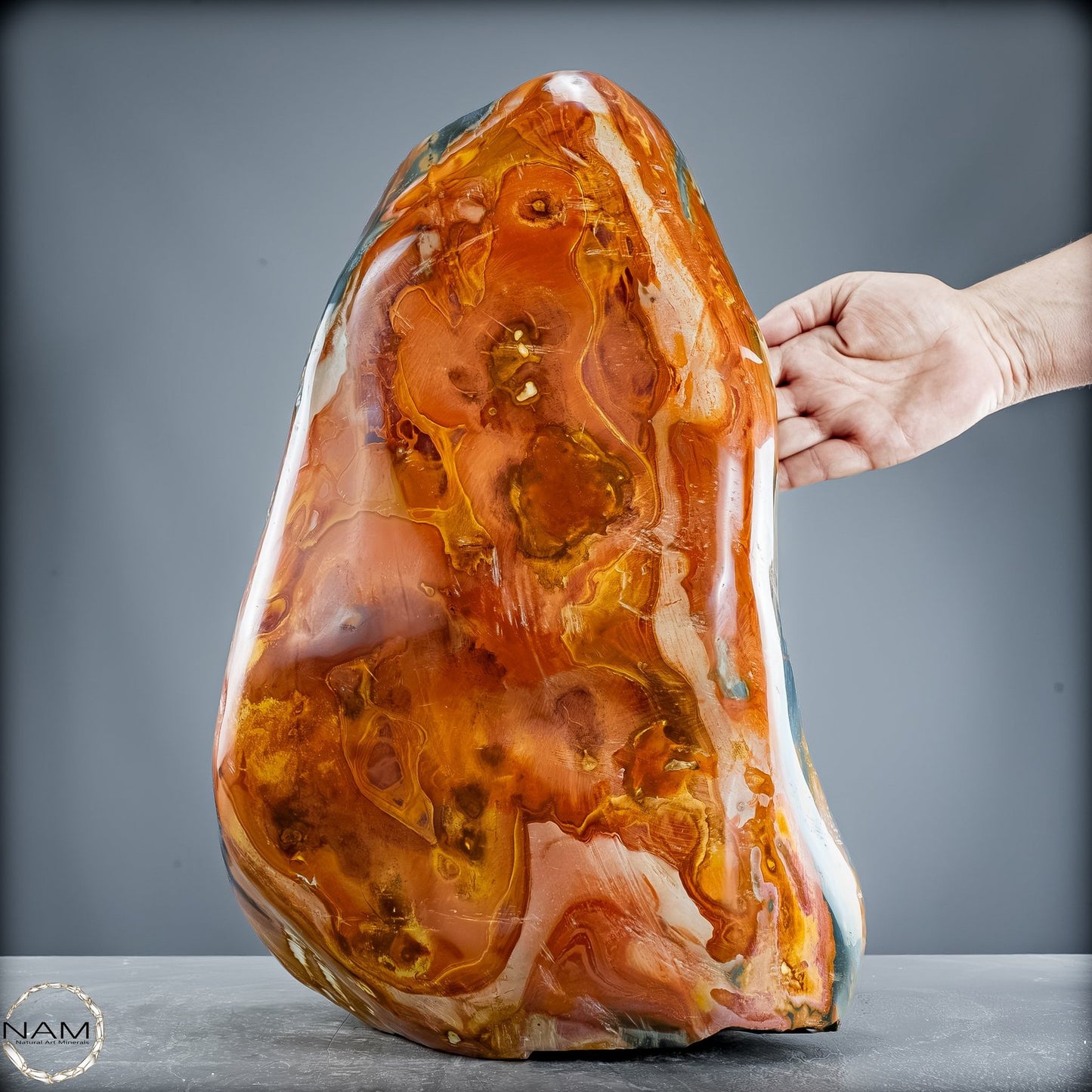 Natürliche Polychrome Jaspis Kristall-Freiform XXL -26023,38g
