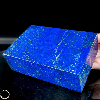 Natürliche  Lapislazuli Schmuckkästchen/Box - 729,91g
