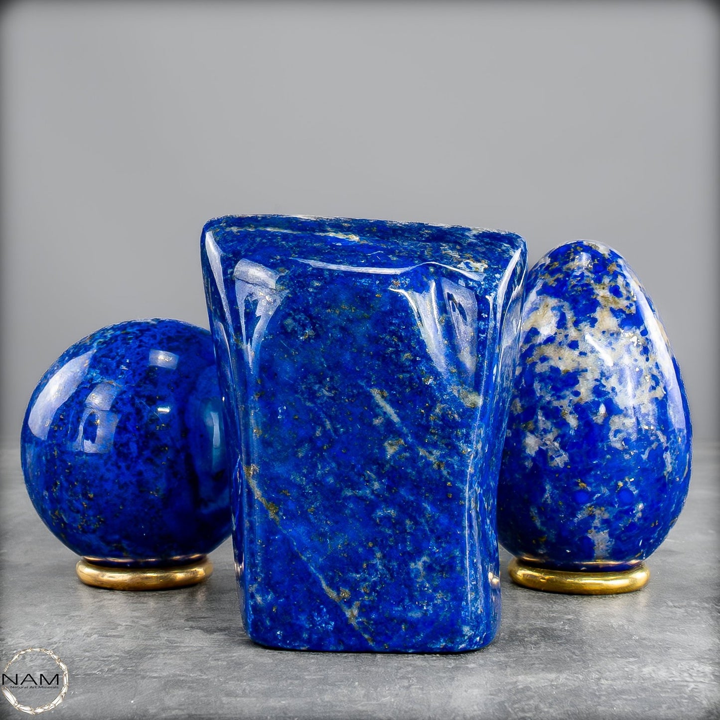 Edles Lapislazuli Set - 521,15g