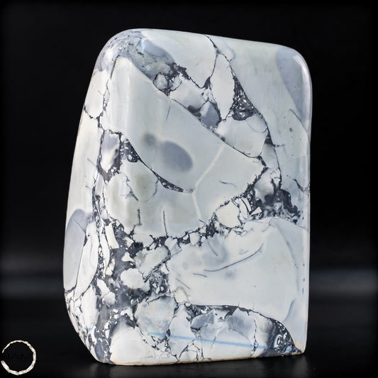 Natürliche Indonesische Picture Jasper-Kristall Freiform – 949,28g