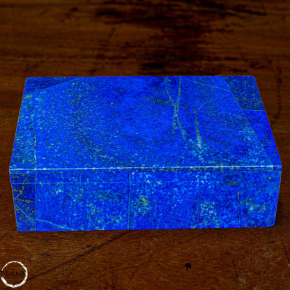 Natürliche A++ Lapislazuli Schmuckkästchen/Box - 729,05g