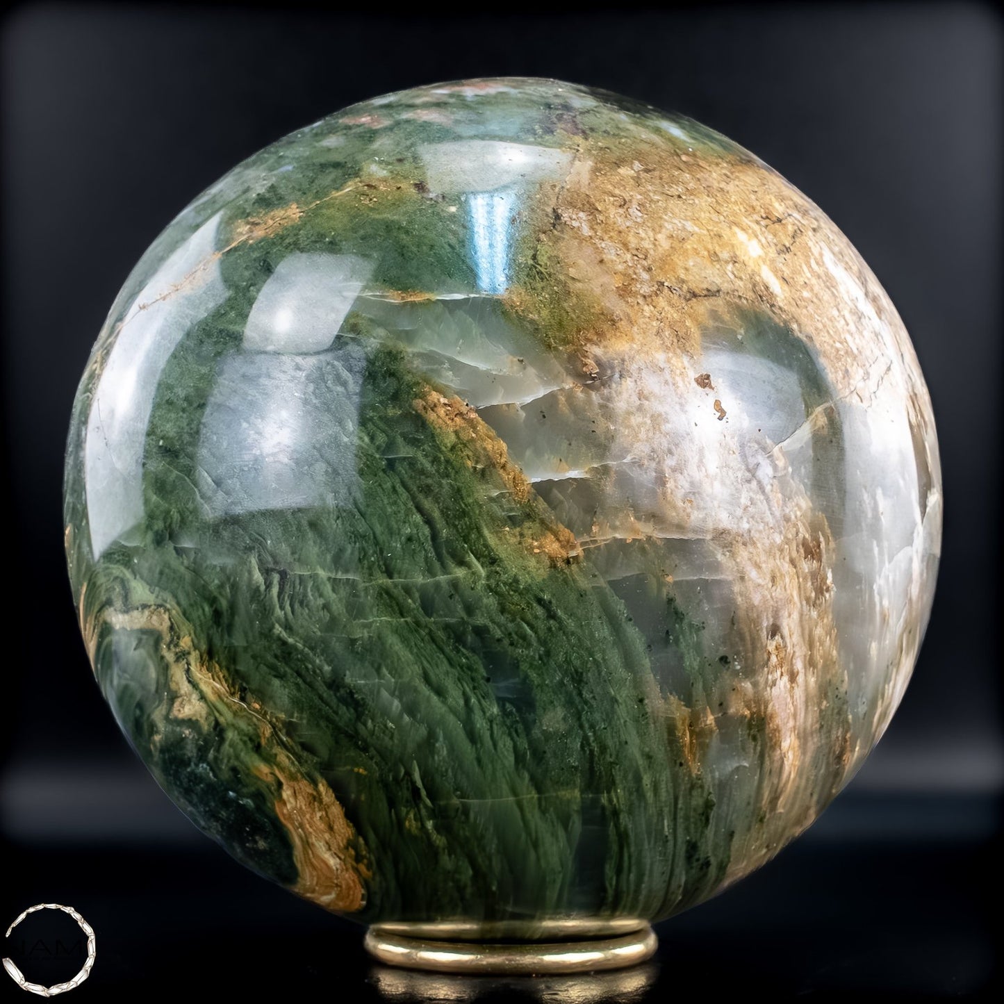 Natürliche Grüne-Quarzkristall Kugel aus Brasilien - 9323,75g
