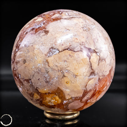 Natürliche Ocean-Jaspis-Achat Kugel -628,26g