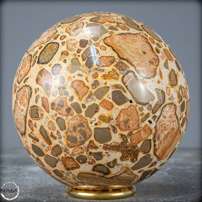 Natürliche Leoparden-Jaspis Kristallkugel - 1542,51 g