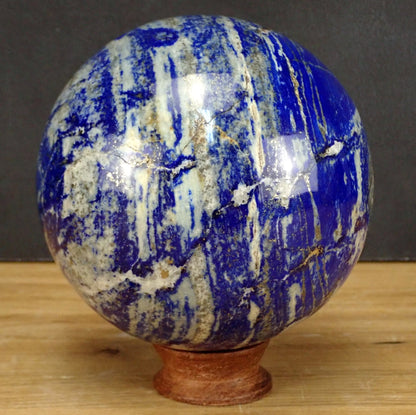 Königsblaue Lapislazuli-Kugel - 2901.60 g - 126 mm