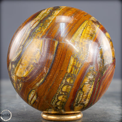 Natürliche Tigerauge-Kugel -600,84g