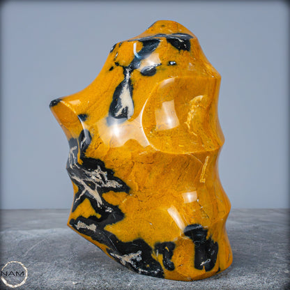 Natürliche Jaspis-Chalcedon Kristallflamme - 2657,91g