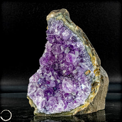 Natürliche Amethyst-Kristall Druse - 710,55g