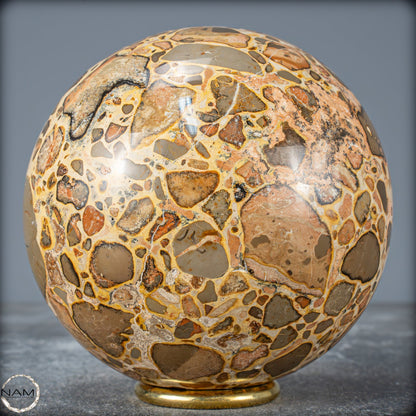 Natürliche Leoparden-Jaspis Kristallkugel - 1542,51 g