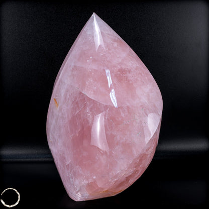 Natürliche Rosenquarz-Kristall Freiform aus Brasilien - 3129,11 g