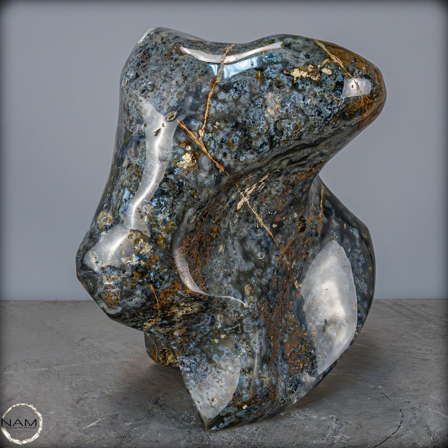 Natürliche Ozean-Jaspis Kristall-Freiform - 11464,15 g