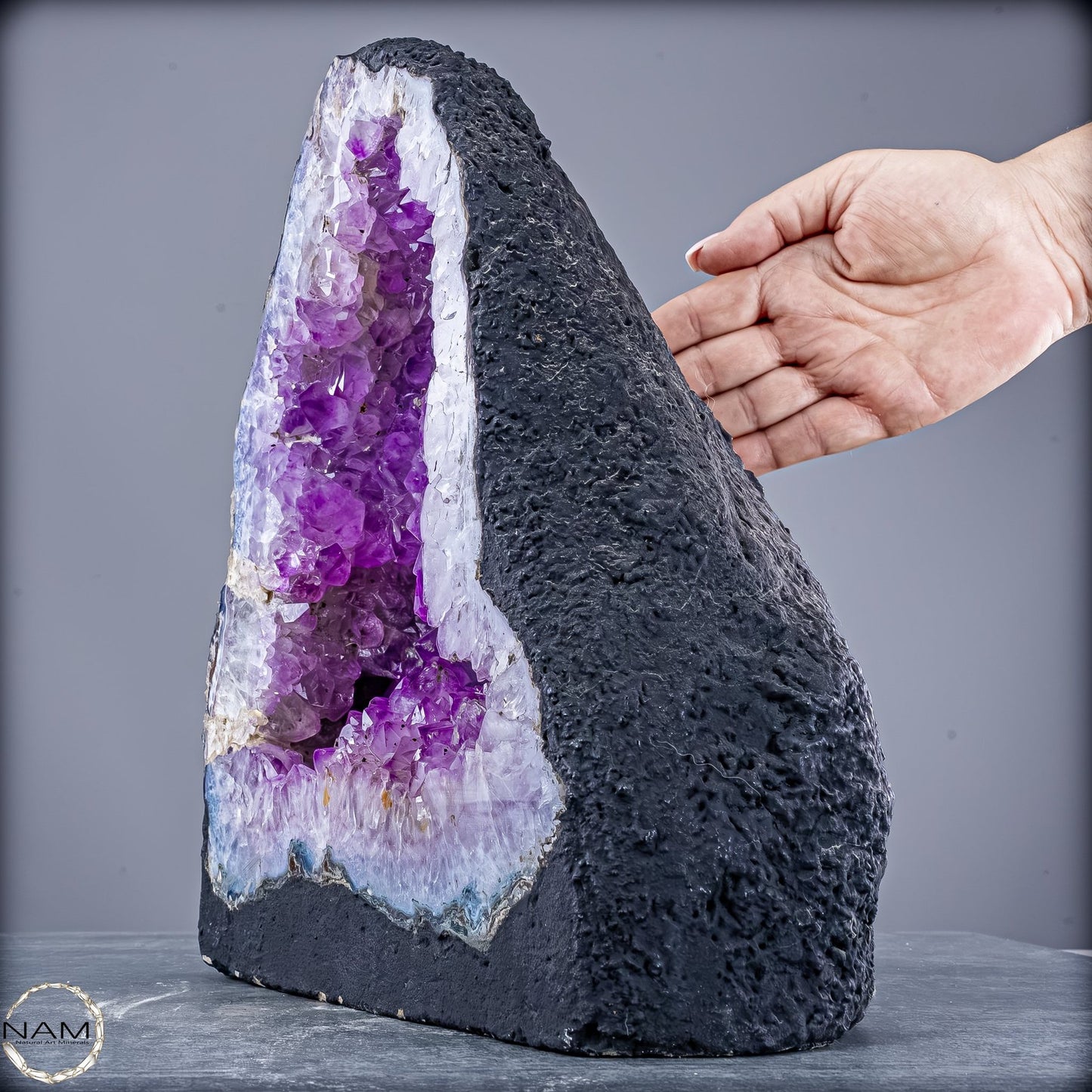 Amethyst-Druse Kathedrale – Naturwunder aus Uruguay – 9660,82g