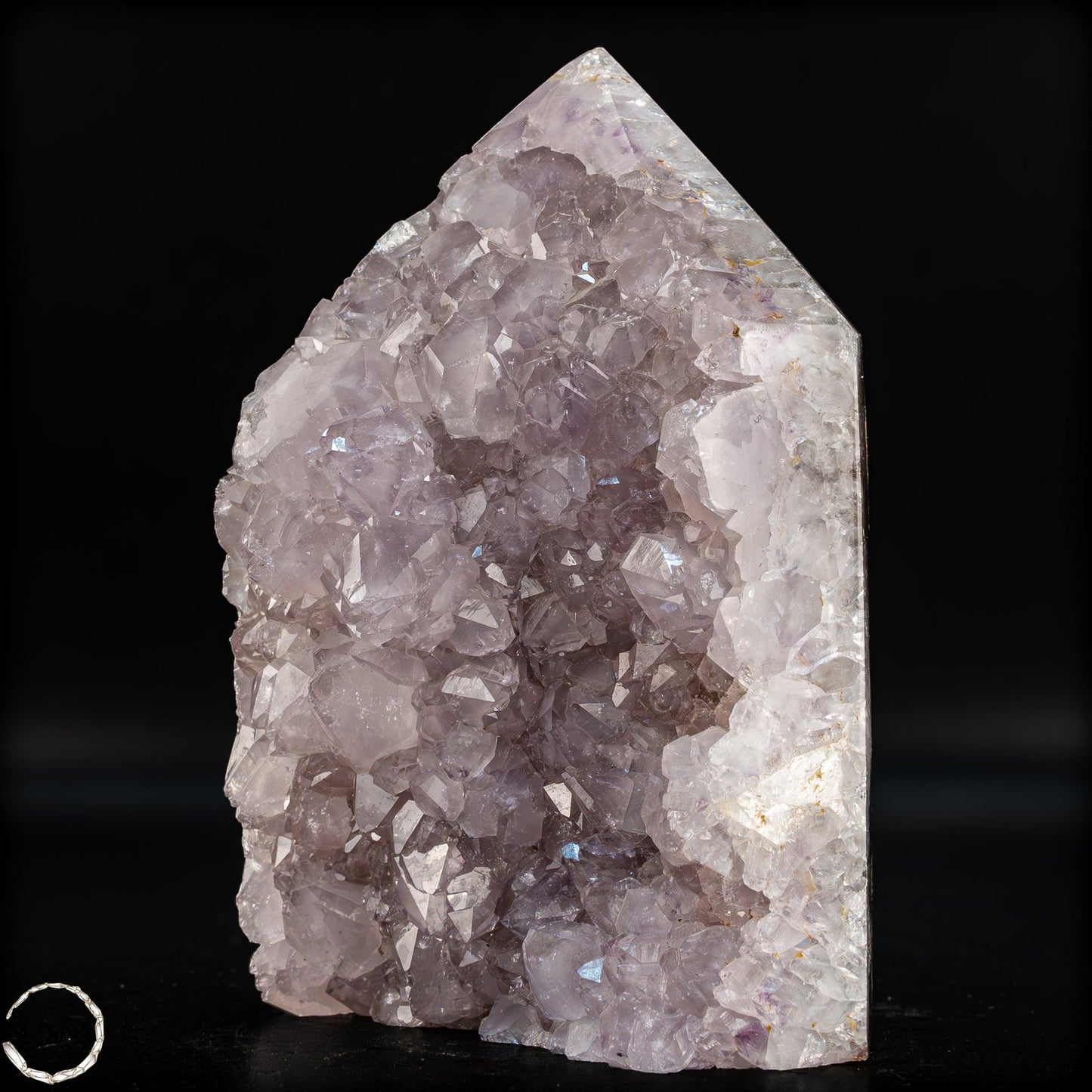 Natürliche Amethyst-Kristall Druse/Spitze - 621,99g