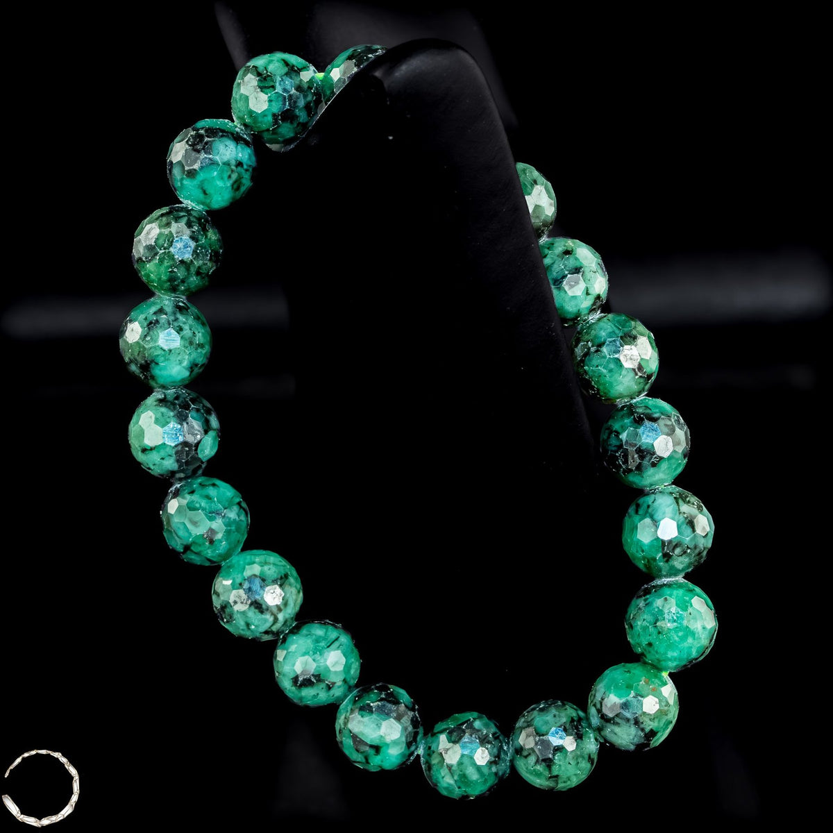 Smaragd-Armband – Facettierte Eleganz- 29,70g 148,5ct