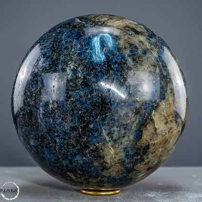 Natürliche Blaue Cordierit-Kristall Kugel, Spitzenqualität - 9567,37g