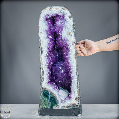 Amethyst-Druse–Naturkunst voller Kristallenergie- 40081,33g