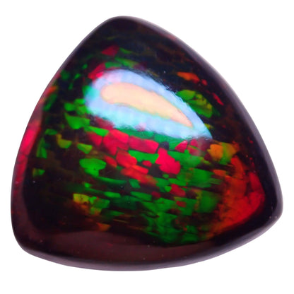 A+ Schwarzer Opal Cabochon Schwarz aus Äthiopien - 9.985 ct