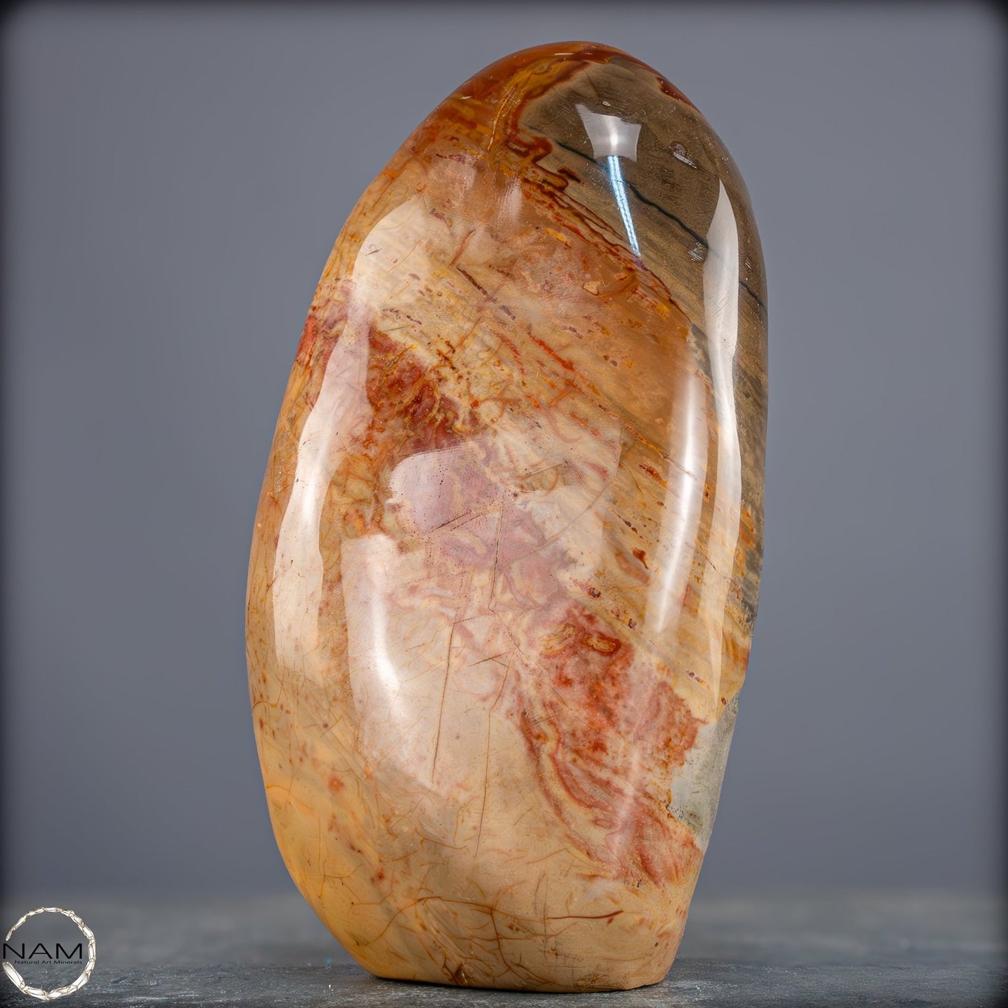 Natürliche Polychrome Jaspis Kristall-Freiform - 1983,05g