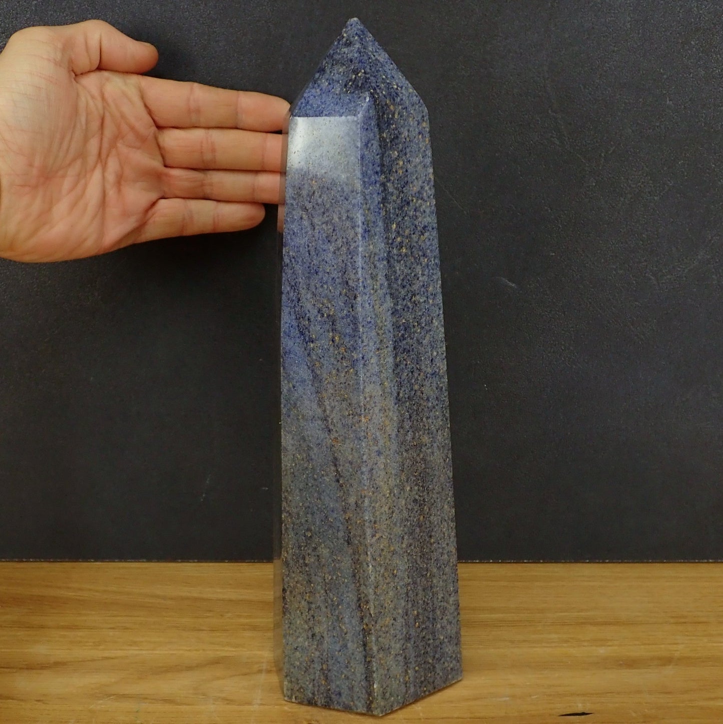 Lazulith Obelisk - 2898,40g - 300 x 105 x 75mm