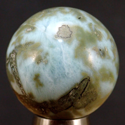 Larimar Kugel - 82,91g - 38mm