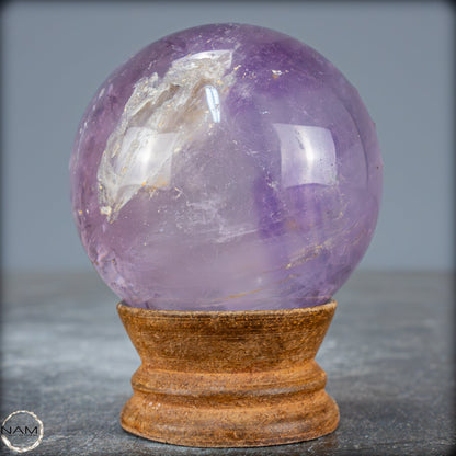 Natürliche Amethyst-Kristall Kugel, Brasilien - 304,44g - 60,4mm