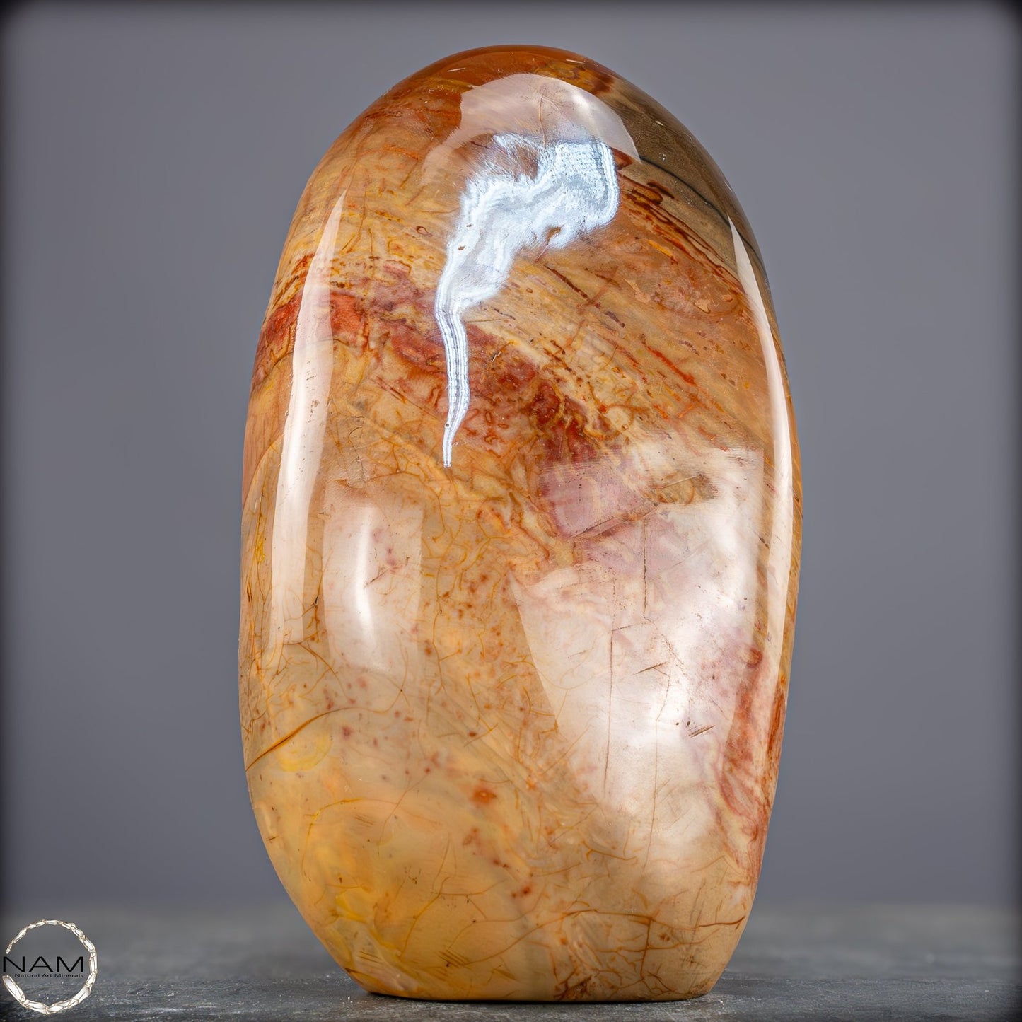Natürliche Polychrome Jaspis Kristall-Freiform - 1983,05g