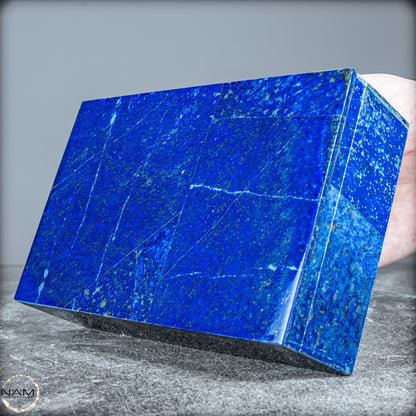 Natürliche  Lapislazuli Schmuckkästchen/Box - 712,77g