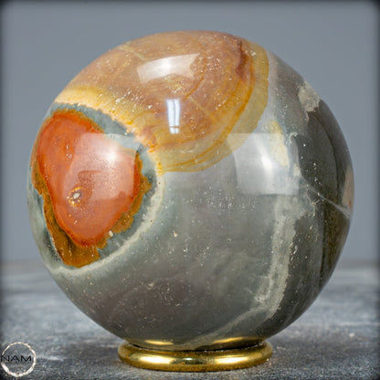 Natürliche Polychrome Jaspis Kristall-Kugel -894,35 g