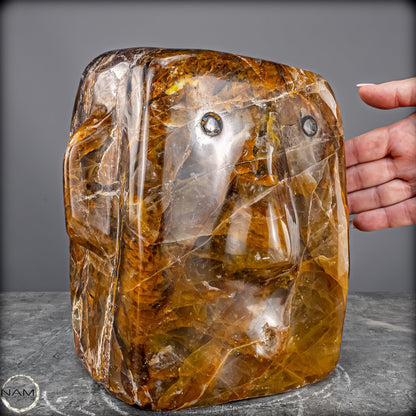 Healer-Quarz „Stone Head“ – Ein außergewöhnliches Sammlerstück -10701,26g
