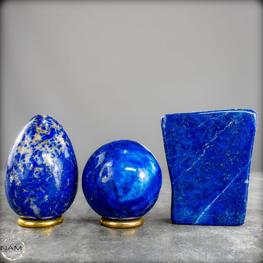 Edles Lapislazuli Set - 521,15g