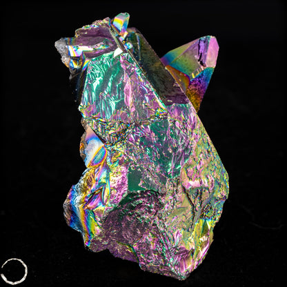 Aura Cluster – Regenbogenkristall voller Energie und Magie – 326,35g