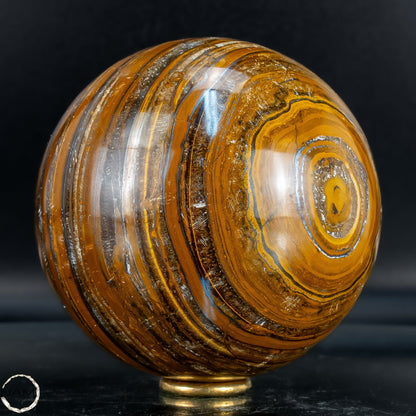 Natürliche Tigerauge-Kugel - 1552,18g