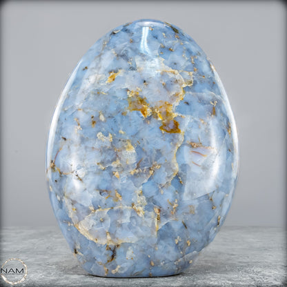 Natürliche Blaue Quarz Freiform aus Brasilien - 1198,66g