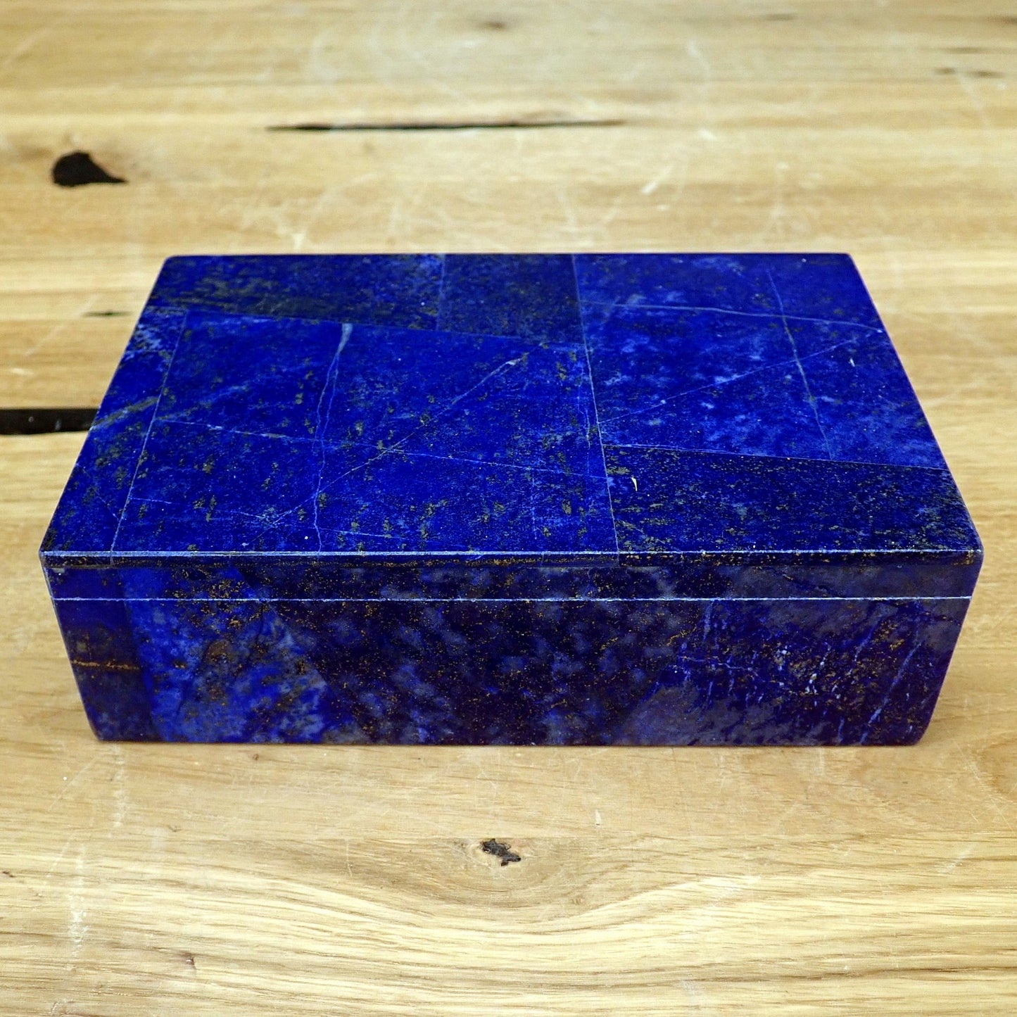 Lapislazuli Schmuckkästchen/Box - 750.51 g - 147×97×45 mm