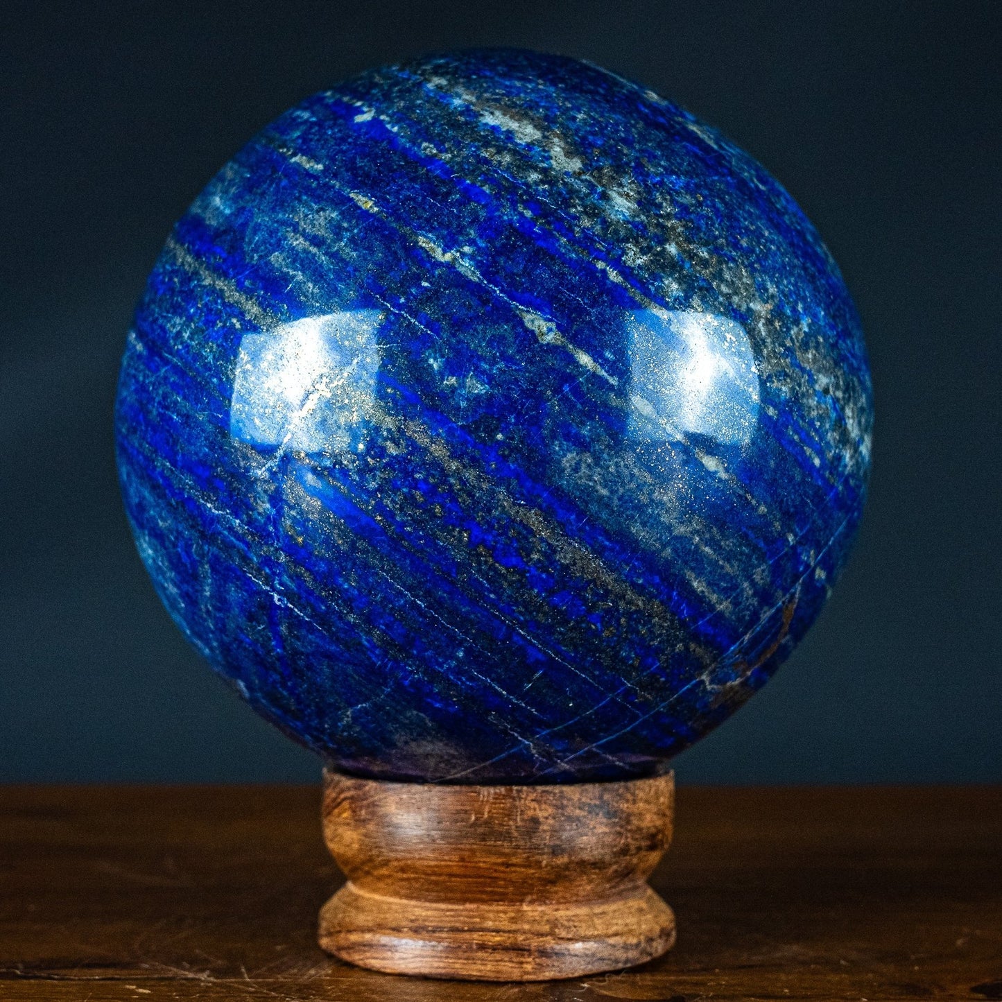 Natürliche Lapislazuli-Kristall-Kugel - 6500,81g - 165mm