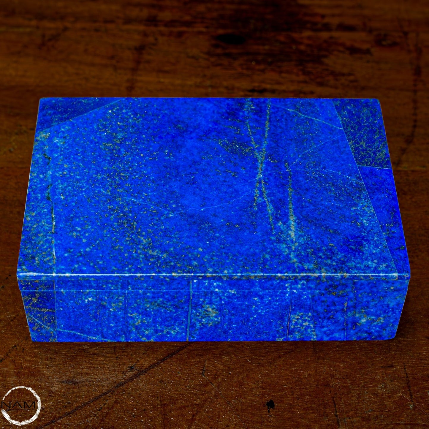 Natürliche A++ Lapislazuli Schmuckkästchen/Box - 729,05g