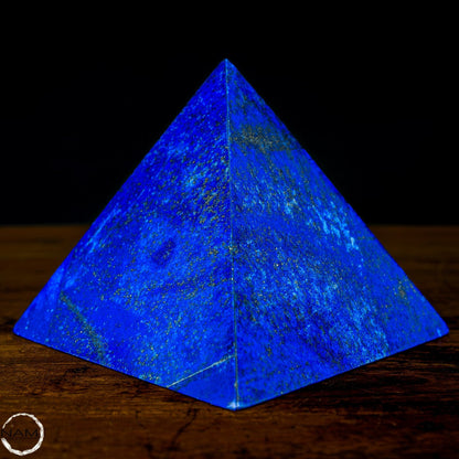 Natürliche Dekorative Lapislazuli Pyramide, Höchste Qualiität - 701,81g