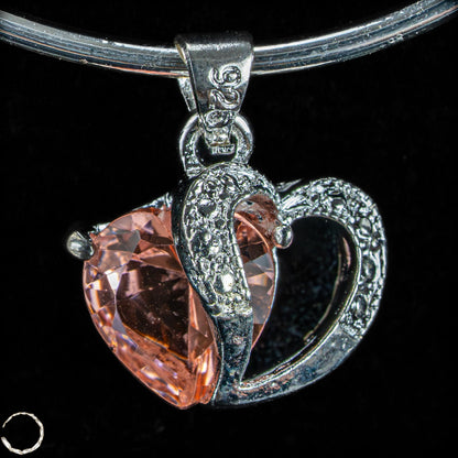 Topas Herzanhänger aus 925er Silber Mystische Perfektion - 2,05g 10,25ct