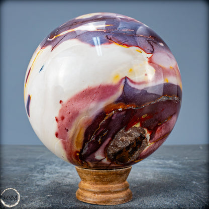 Natürliche Mookait Kugel aus Australien - 2051,15g