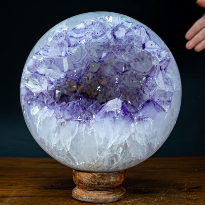 Sehr Große Amethyst Kugel Druse  – 11904,71g