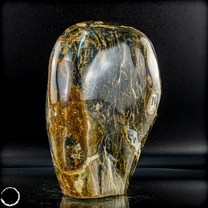 NSchwarze Opal Freiform aus Indonesien – Polierter Edelstein - 1354,64g
