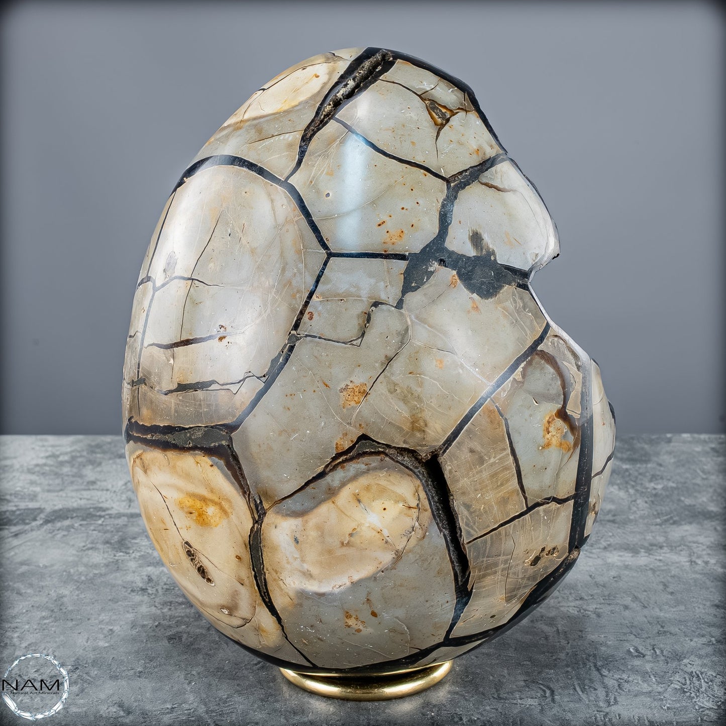 Natürliche Septarien Druse mit Calzit Kristallen, Spitzenqualität - 7020,17g