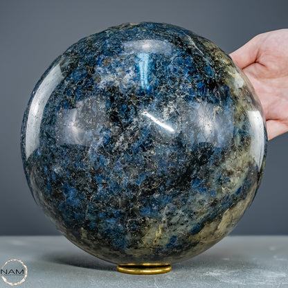 Natürliche Blaue Cordierit-Kristall Kugel, Spitzenqualität - 9567,37g
