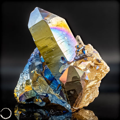 Aura Cluster – Regenbogenkristall voller Energie und Magie – 268,33g