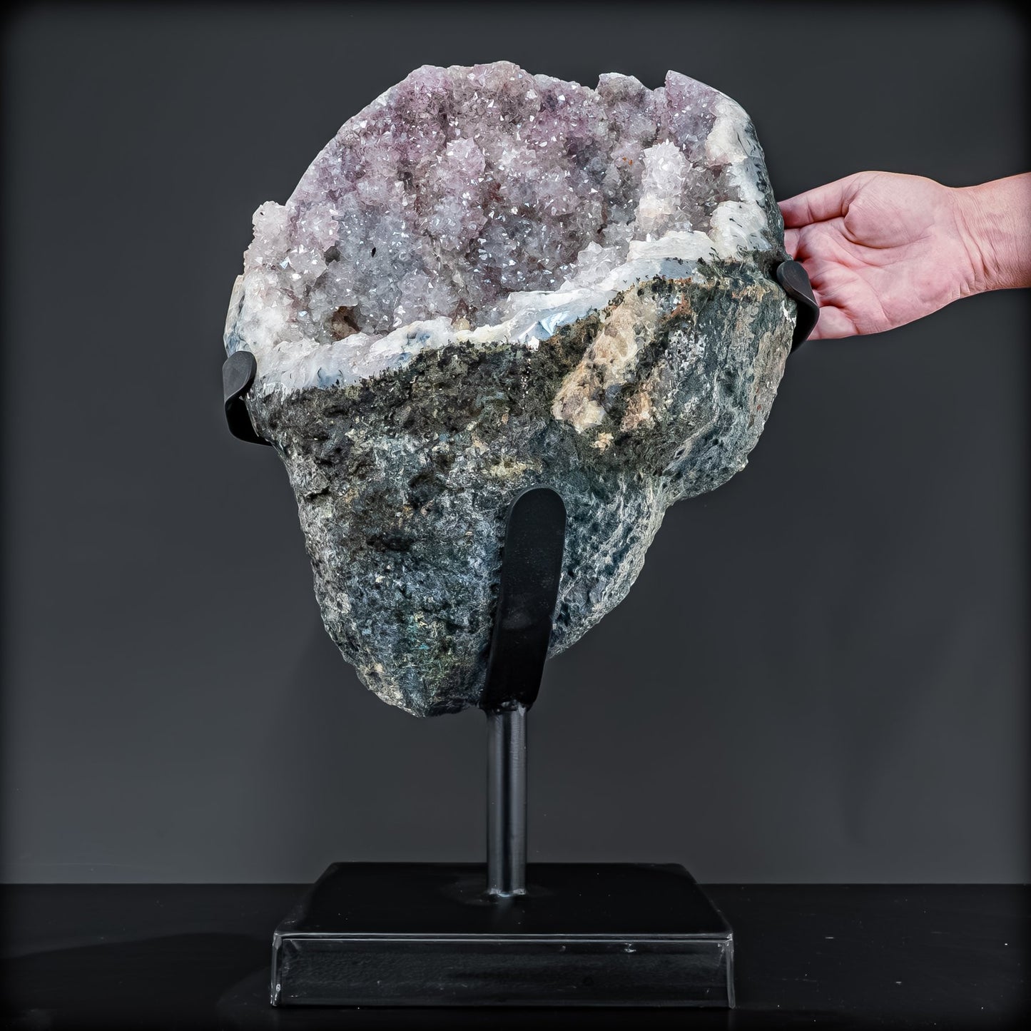 Pinke Amethyst-Druse – Natürliche Kristallpracht - 17781,34g