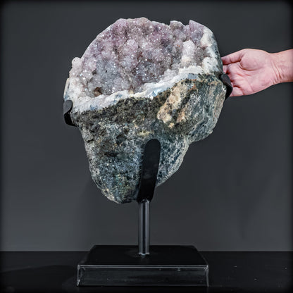 Pinke Amethyst-Druse – Natürliche Kristallpracht - 17781,34g