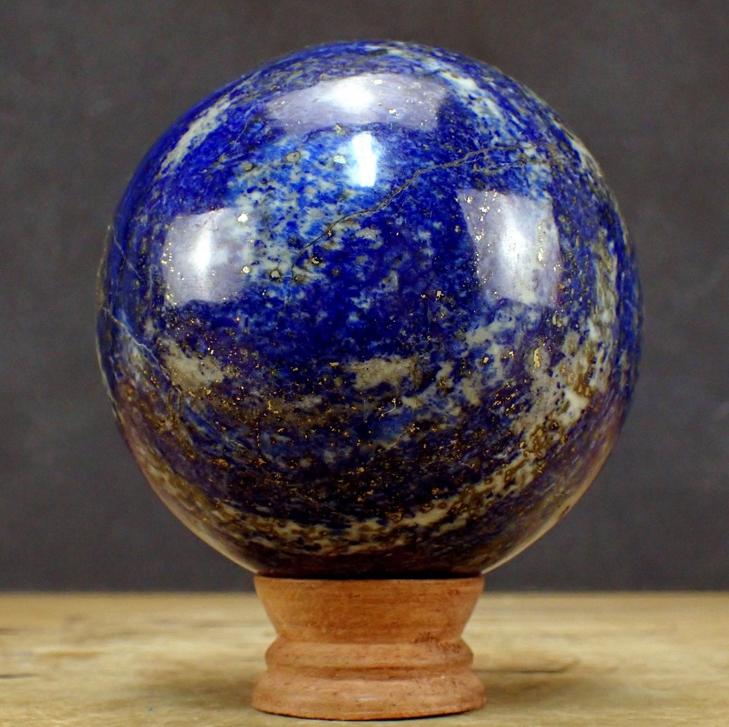 Große Natürliche Königsblaue Lapislazuli-Kugel - 1894,49g - 108mm